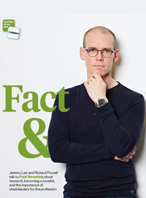 Paul Sweeting: Fact and Fiction – The Actuary